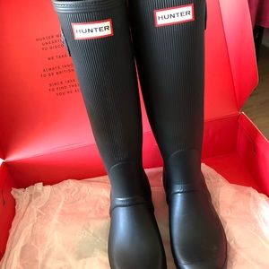 🌟 Brand New 🥳Hunter Boots Orig Ribbed Leg